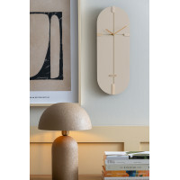 Nástenné hodiny Oxford Oval Karlsson KA6151WH, 20cm